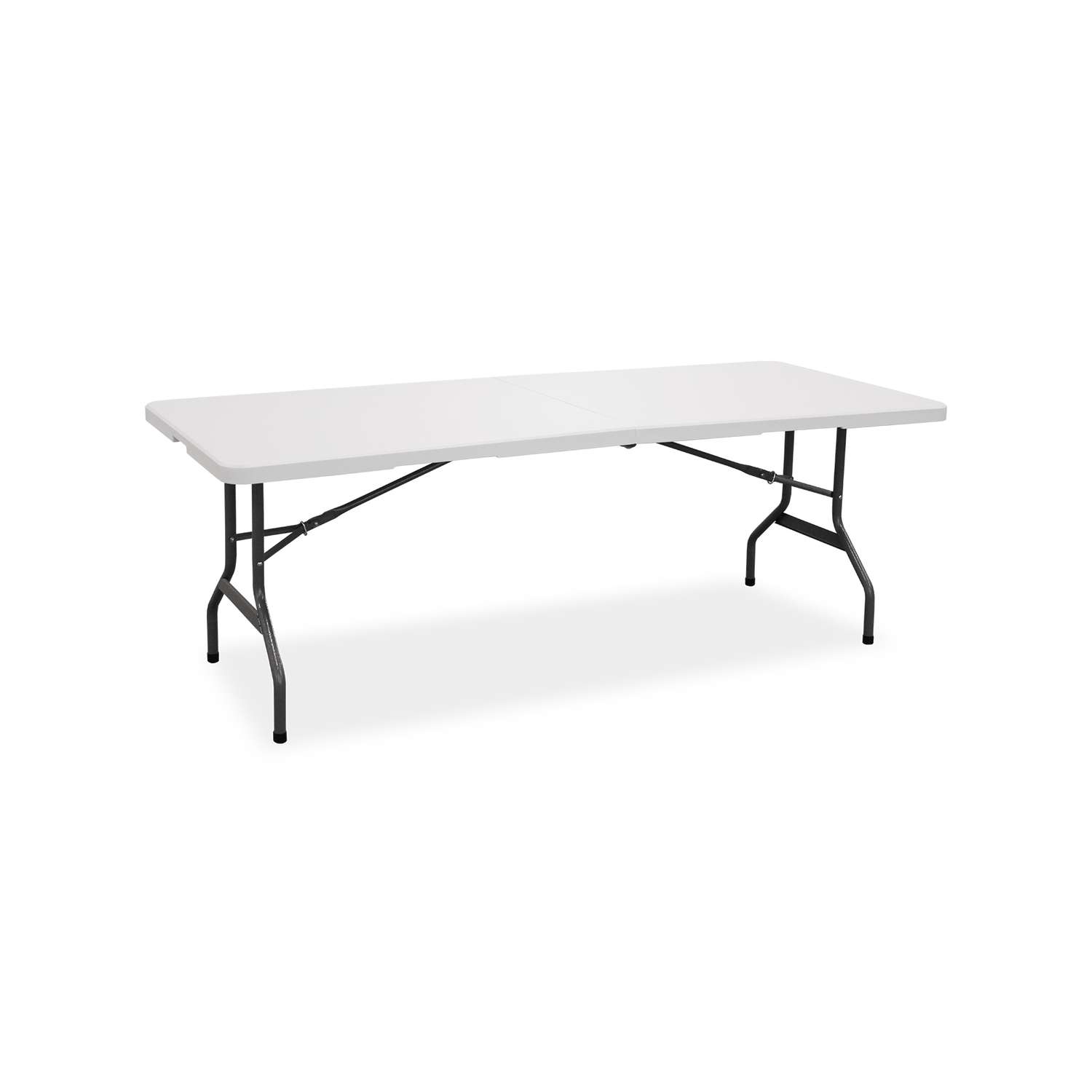 Living Accents 29 1 4 H X 30 W X 72 L Rectangular Fold In Half Table Ace Hardware