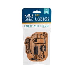 Camco Life is Better at the Campsite Cork Coaster 2 pk