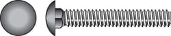 Hillman 1/2 in. X 2 in. L Hot Dipped Galvanized Steel Carriage Bolt 50 pk