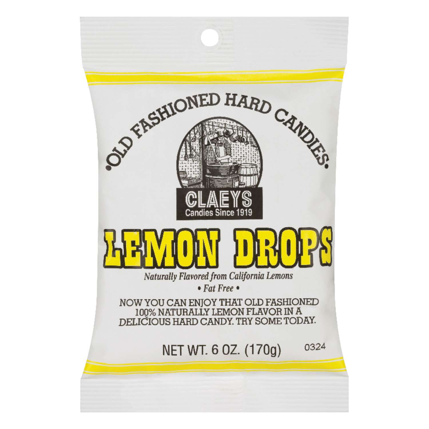 Claeys Old Fashioned Lemon Hard Candy 6 oz. Ace Hardware