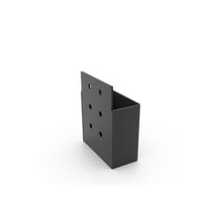 Toja Grid Knect Black Steel Mounting Bracket 16 Ga.