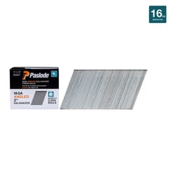 Paslode 2 in. L X 16 Ga. Angled Strip Galvanized Finish Nails 20 deg 2,000 pk