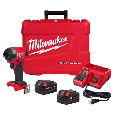 MILWAUKEE - ATORNILLADOR DE IMPACTO M18 FUEL SURGE SIN ESCOBILLAS 1/4 -  M18FQID-0 - 4933451792