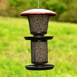 Perky-Pet Wild Bird 4 lb Metal Mesh Bird Feeder 2 ports