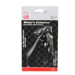 Chef Craft Silver Plastic/Steel Waiter's Corkscrew