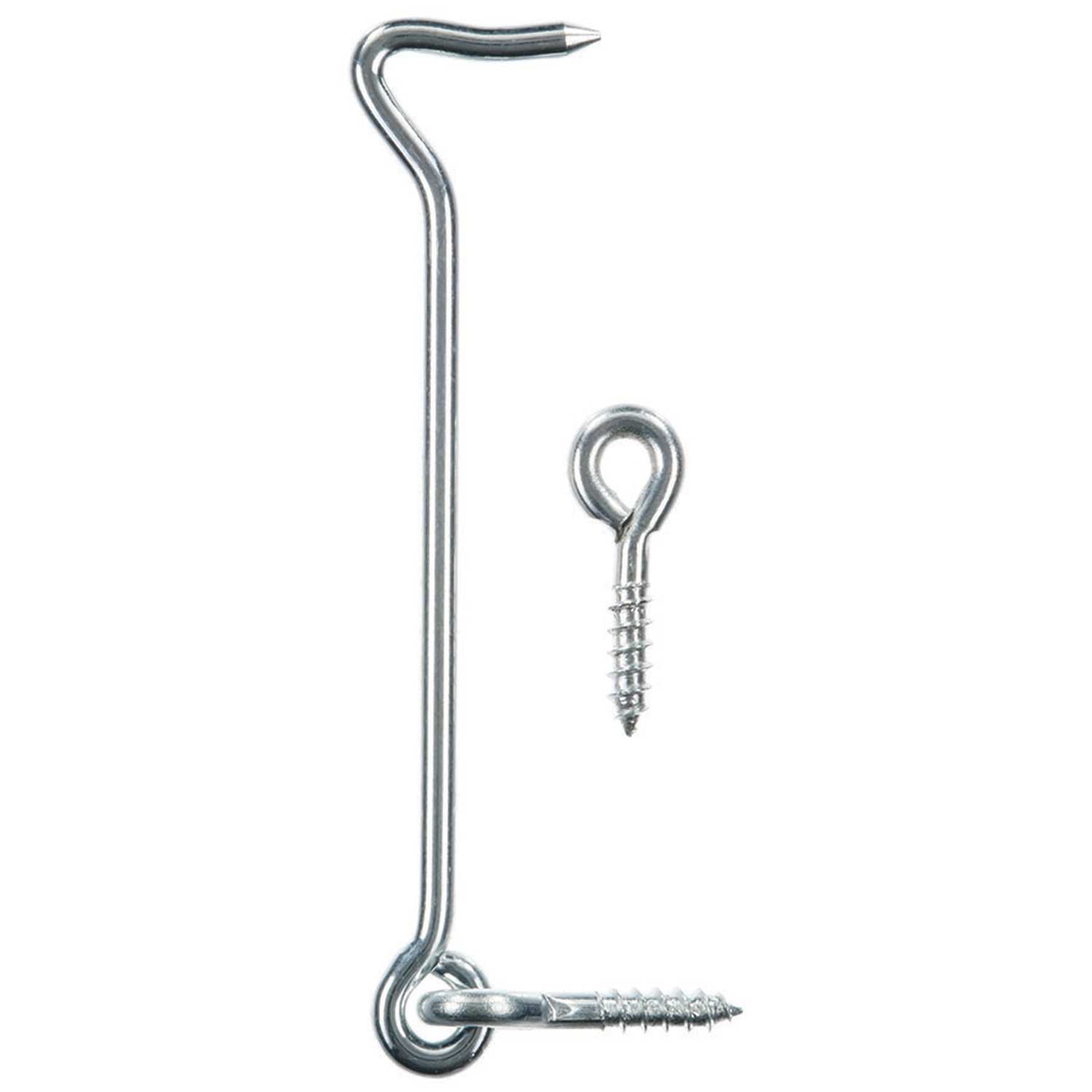 Ace 1 in. L Zinc Gate Hook and Eye 1 pk Ace Hardware
