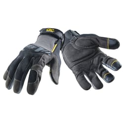 CLC Engine Crew Men's Mechanic's Glove Black/Gray XL