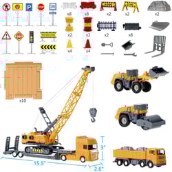 iPlay iLearn Construction Series Construction Play Set