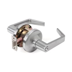 Tell Cortland Satin Chrome Privacy Lockset 2 in.