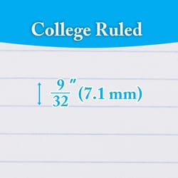 Bazic Products 8 in. W X 10.5 in. L College Ruled Spiral Assorted Notebook