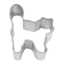 R&M International Corp 2 in. L Mini Halloween Cat Cookie Cutter Silver 1 pc