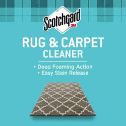 3M Scotchgard No Scent Carpet and Rug Cleaner 14 oz Foam