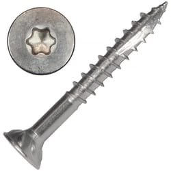 Screw Products AXIS No. 9 X 1-1/2 in. L Star Stainless Steel Wood Screws 1 lb 146 pk