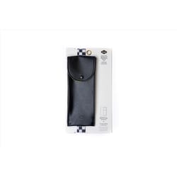 Denik 2  in. W X 6.5  in. L Black Notebook Pouch