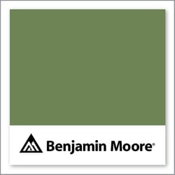 Benjamin Moore Courtyard Green 546