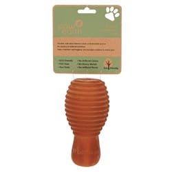 Boss Pet Paw Earth Brown Rubber EcoBouncers Dog Toy Large 1 pk