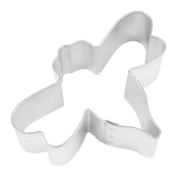 R&M International Corp International Corp 2 in. W X 3 in. L Bumble Bee Cookie Cutter Silver 1 pc