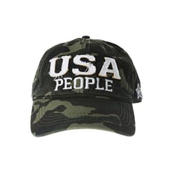 Pavilion We People USA People Baseball Cap Camouflage One Size Fits Most