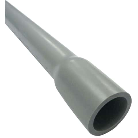 Cantex 1-1/2 in. D X 10 ft. L PVC 80 schedule Electrical Conduit For Rigid  - Ace Hardware