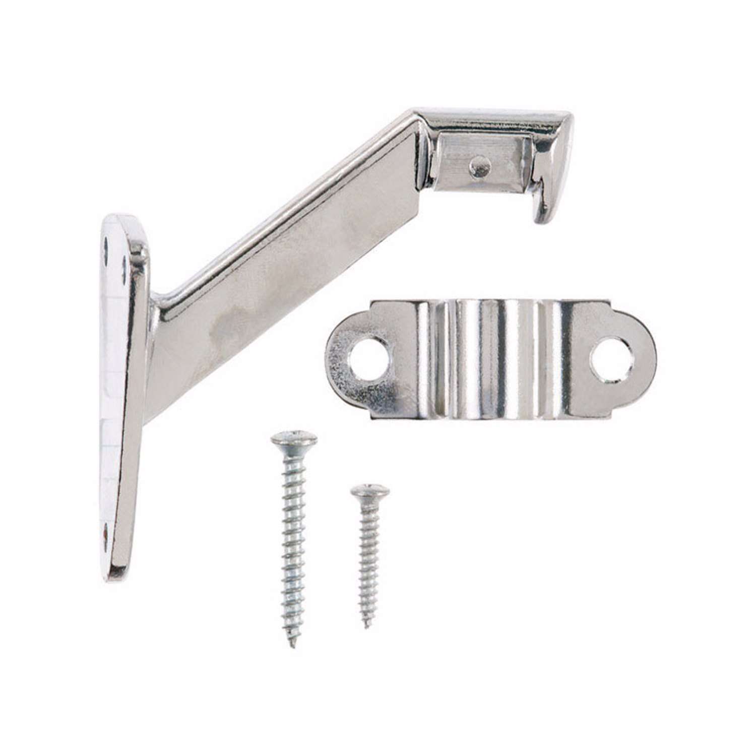 Ace Silver Steel Heavy Duty Hand Rail Bracket Ace Hardware