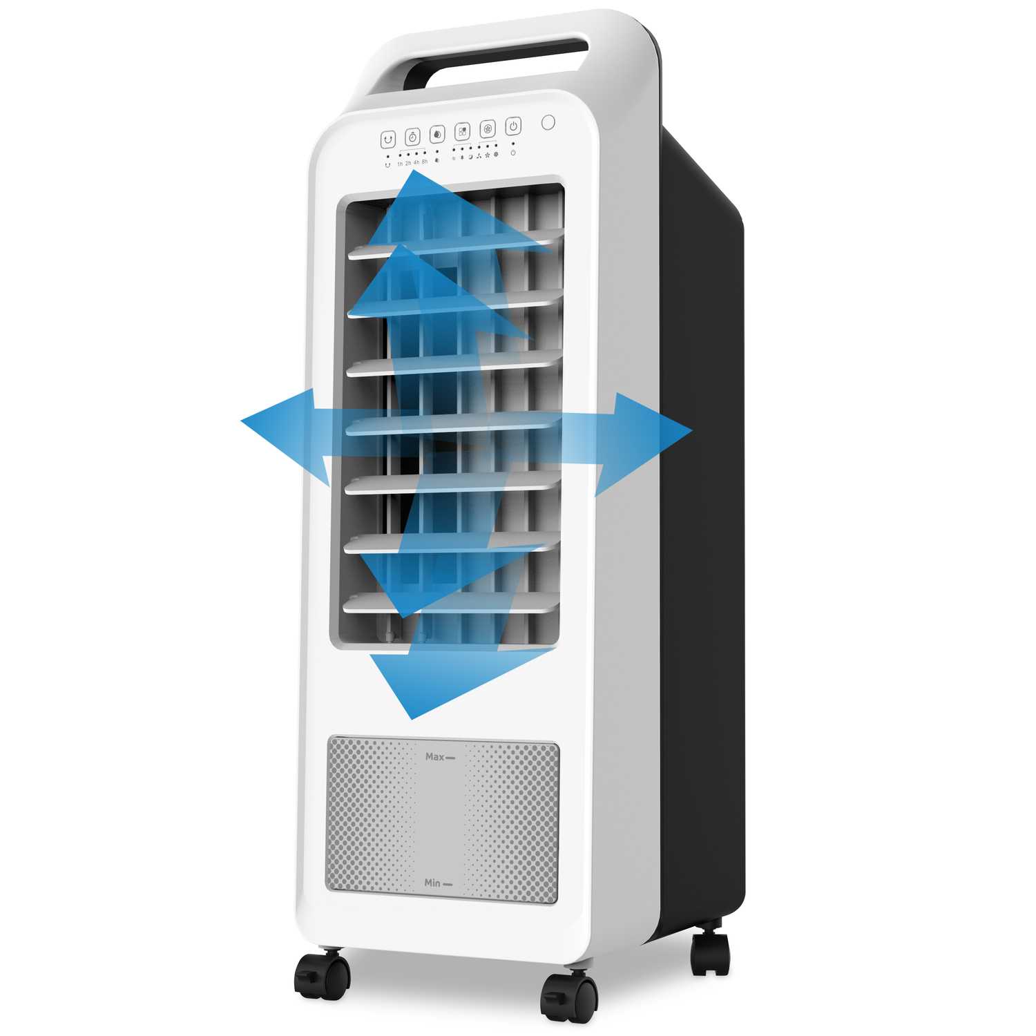 Floater Imports 4in1 150 sq. ft. Portable Evaporative Cooler 235 CFM