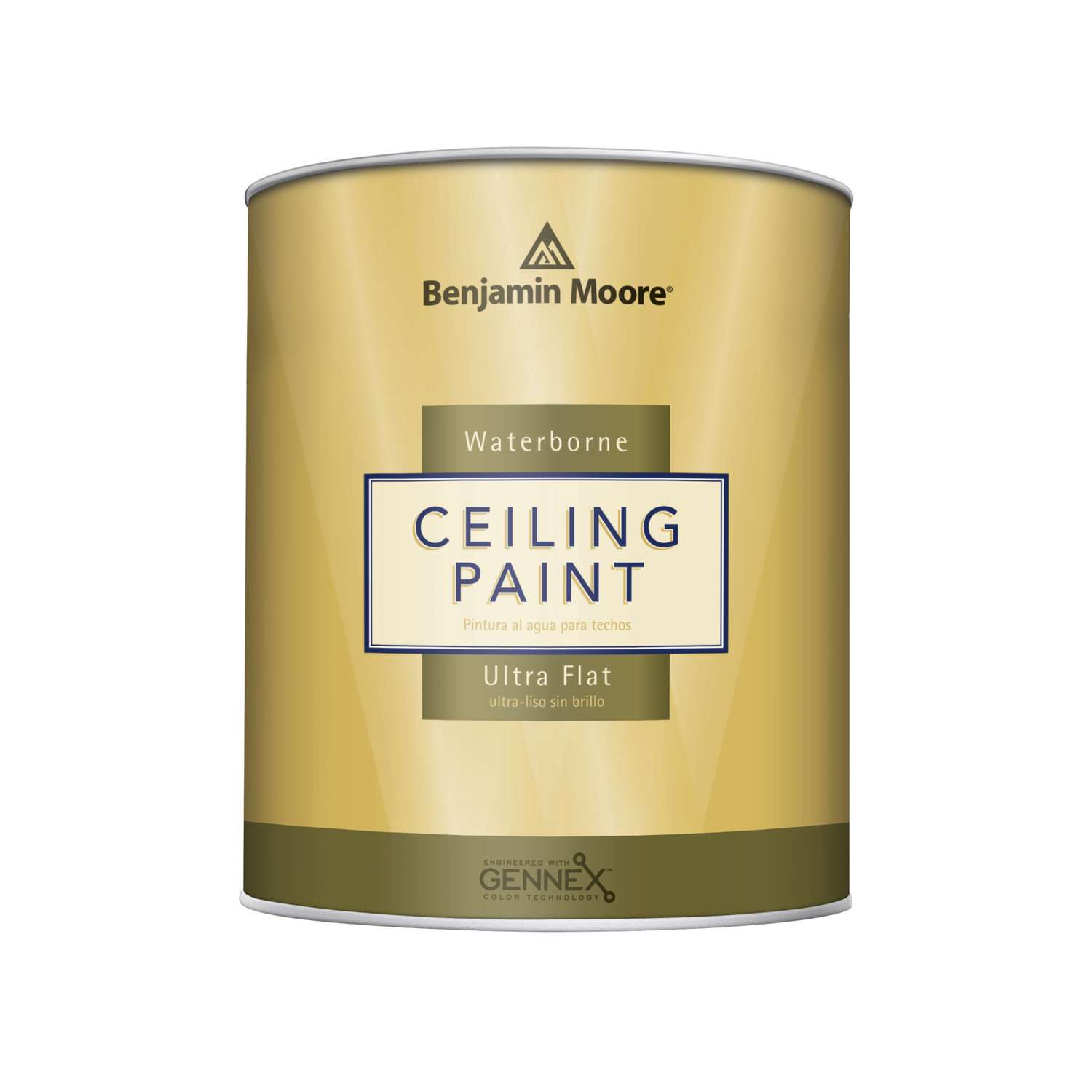 Benjamin Moore Waterborne Ceiling Paint Flat Base 1 Ceiling Paint ...