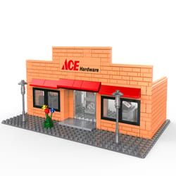 Ace Hardware Store Brick Set ABS/Polypropylene 215 pc