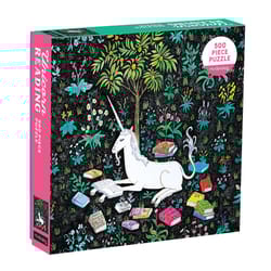 Chronicle Books Family Unicorn Reading Puzzle Multicolored 500 pc