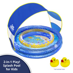 Sun Smart 10 gal Round Plastic Inflatable Pool 6 in. H X 43 in. D