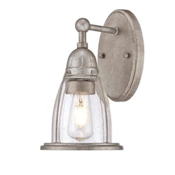 Westinghouse North Shore 1 Weathered Steel Wall Sconce
