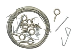 OOK Brass-Plated Hanger Picture Hanging Kit 100 lb 17 pk