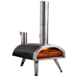 Ooni Fyra 12 12 in. Wood Pellet Outdoor Pizza Oven Silver