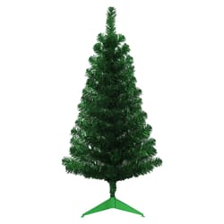 Giftwares 3 ft. Full Tinsel Green Christmas Tree