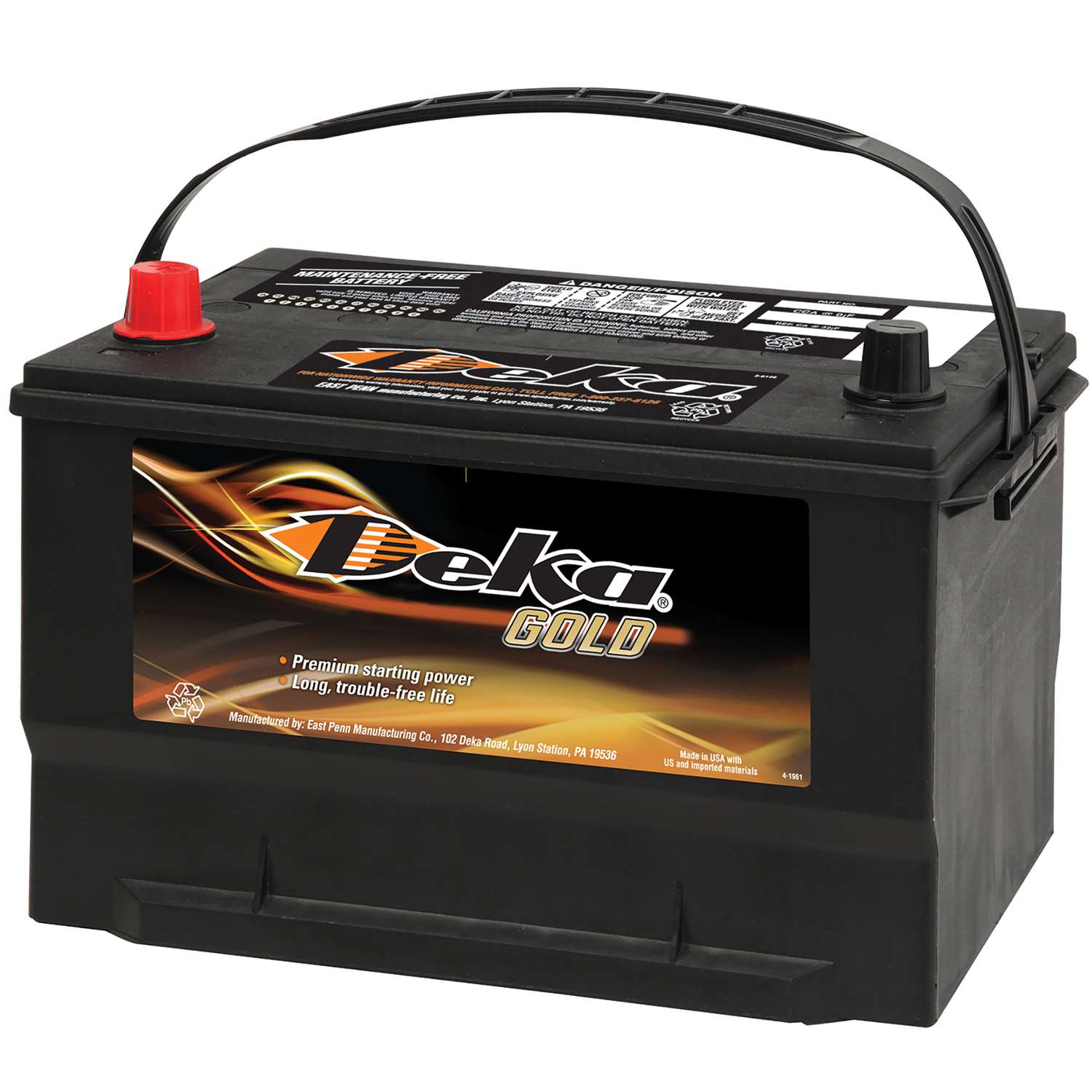 Deka Gold Series 850 CCA 12 volt Automotive Battery Ace Hardware