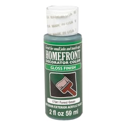 Homefront Gloss Forest Green Hobby Paint 2 oz