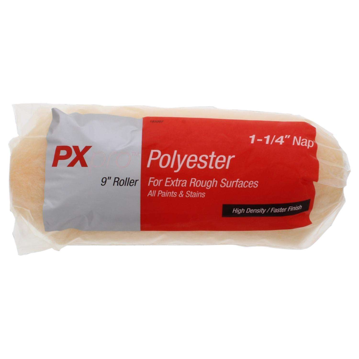 PXpro Polyester 9 in. W X 11/4 in. Mini Paint Roller Cover 1 pk Ace