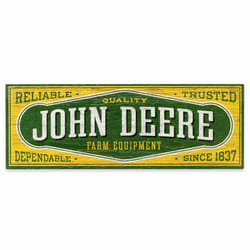 Open Road Brands John Deere Farm and Ranch Wall Decor Textured MDF 1 pk