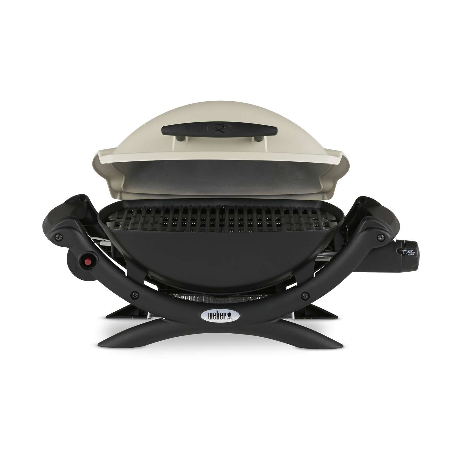 er Q1000 Liquid Propane Portable Grill Titanium 1 burners Ace Hardware