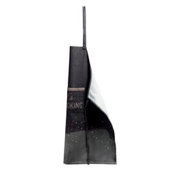 Krumbs Kitchen Elements 1 pocket Black Cotton/Polyester Apron
