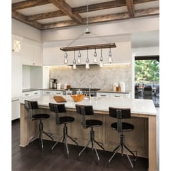 Westinghouse Elway Barnwood Gray 7 lights Chandelier
