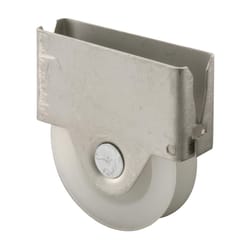 Prime-Line 1 in. D X 1/4 in. L Wrought Iron Nylon/Steel Roller Assembly 2 pk