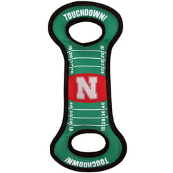 Pets First NFL Green Nylon Nebraska Huskers Dog Tug Toy 1 pk