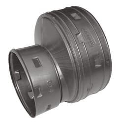 Advance Drainage Systems 6 in. Snap X 4 in. D Snap Polyethylene 5-1/2 in. Reducing Coupler 1 pk