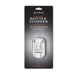Final Touch Silver Stainless Steel Bottle Stopper