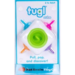 Fat Brain Toy Tugl Cube Multicolored 1 pc