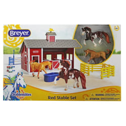 Breyer Stablemates Toy Stable Set 10 pc