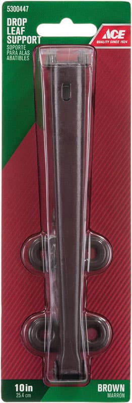 Ace Brown Brass Table Leaf Support Bracket 10 in. L - 01-3635-132 - Hardware Accessories  sku 01-3635-132