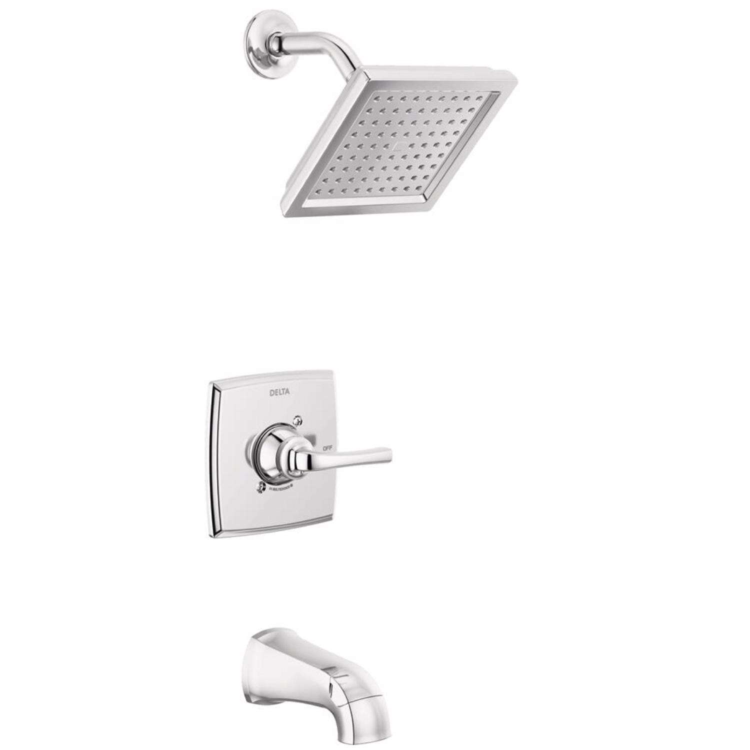 Delta Geist 1Handle Chrome Tub and Shower Faucet Ace Hardware