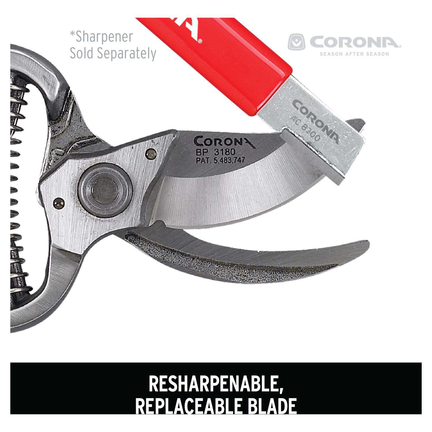 How to Sharpen Pruner or Lopper with Corona AC 8300 Sharpening