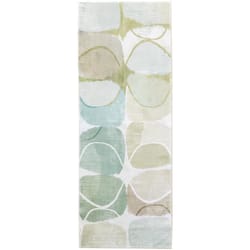 Cozy Living 21 in. W X 54 in. L Multi-Color Dream Field Polyester Accent Rug